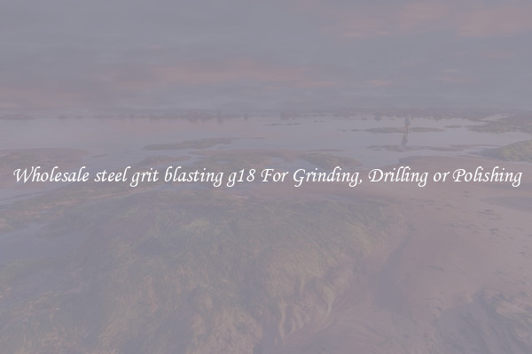 Wholesale steel grit blasting g18 For Grinding, Drilling or Polishing