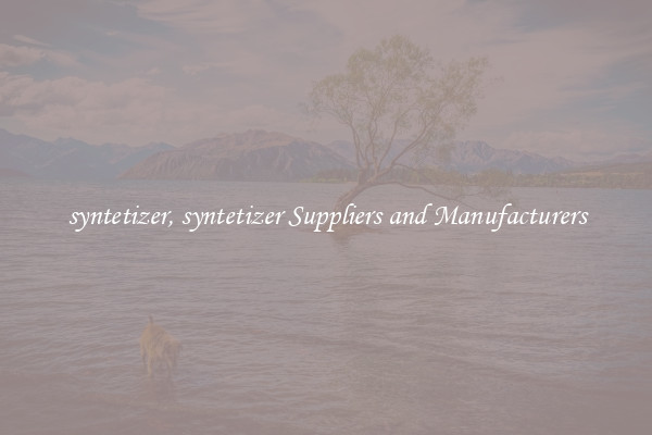 syntetizer, syntetizer Suppliers and Manufacturers