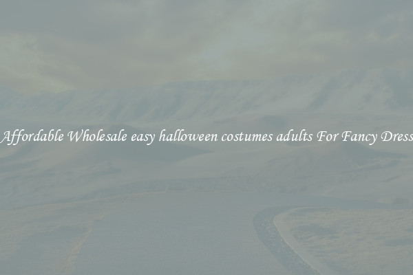Affordable Wholesale easy halloween costumes adults For Fancy Dress